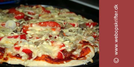 Pizza me� pepperoni