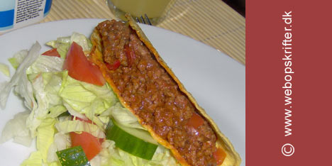 Taco e�a enchiladafylling