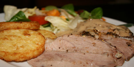 Lambal�ri me� ferskum kryddjurtum