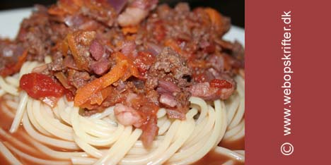 Spagett� bolognese