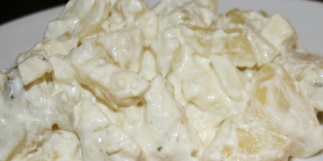 Kart�flusalat me� eplum